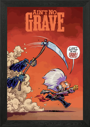 Ain grave framed - ain't, wall