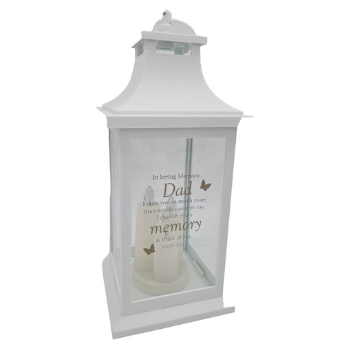 Dad memorial led lantern - dad,