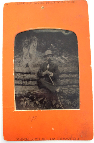 Vintage plate tintype - 1/4,