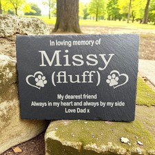 Personalised Cat Memorial