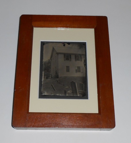 Framed ambrotype photo - framed,