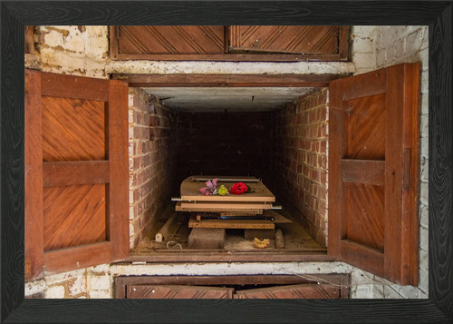 The open grave framed - at,