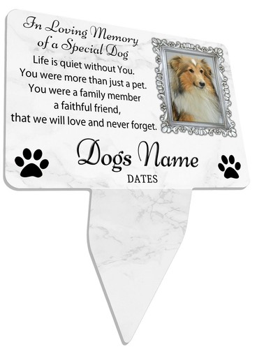 Dog photo personalised - dog,