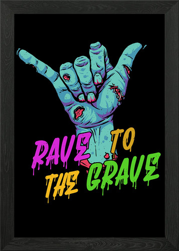 Rave the grave techno - to,