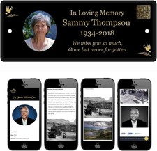 Memorial Bench Plaque