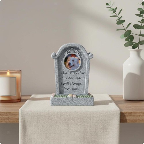 Dog cat grave memorial - grave, plaque