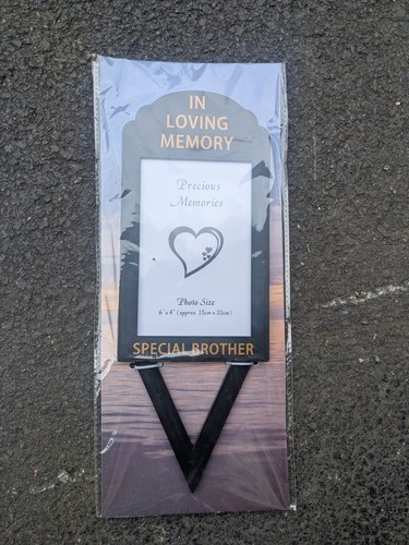 Loving memory photo frame - photo,