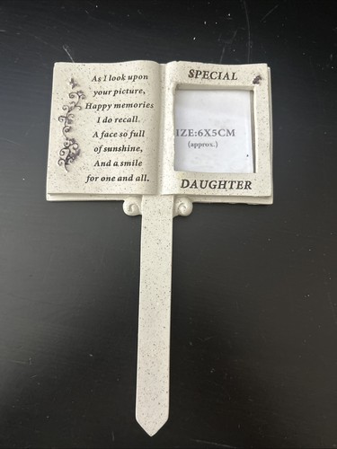 Grave spike photo frame - spike,