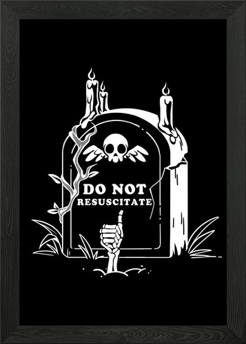 Not resuscitate grave - do,